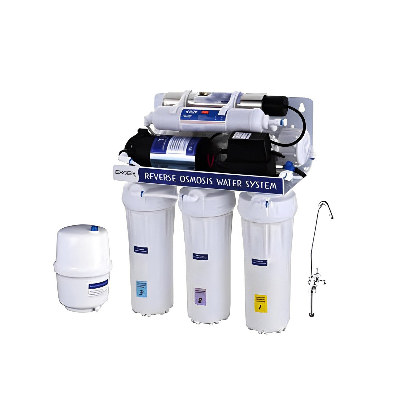 7 Stages Reverse Osmosis w/ UV Light 100GPD