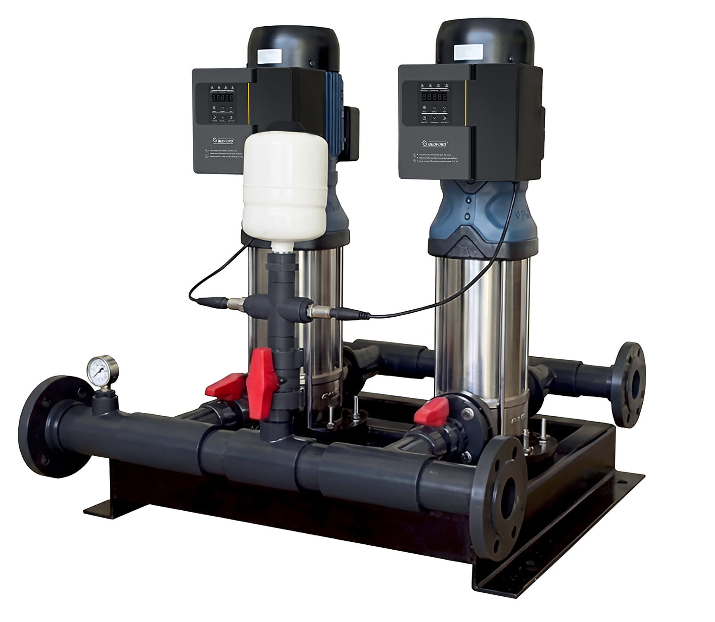 Energy-Efficient Dual Inverter Pump System – CNP Multistage Pump with Bedford VFD (220V, 1Ø, 60Hz)