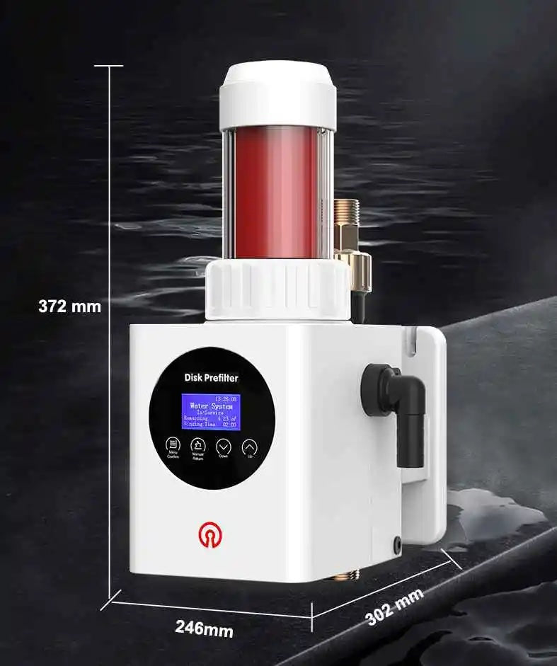 Automatic Disk Filter w/ 50 Micron filtration for deep well & Sediment in water