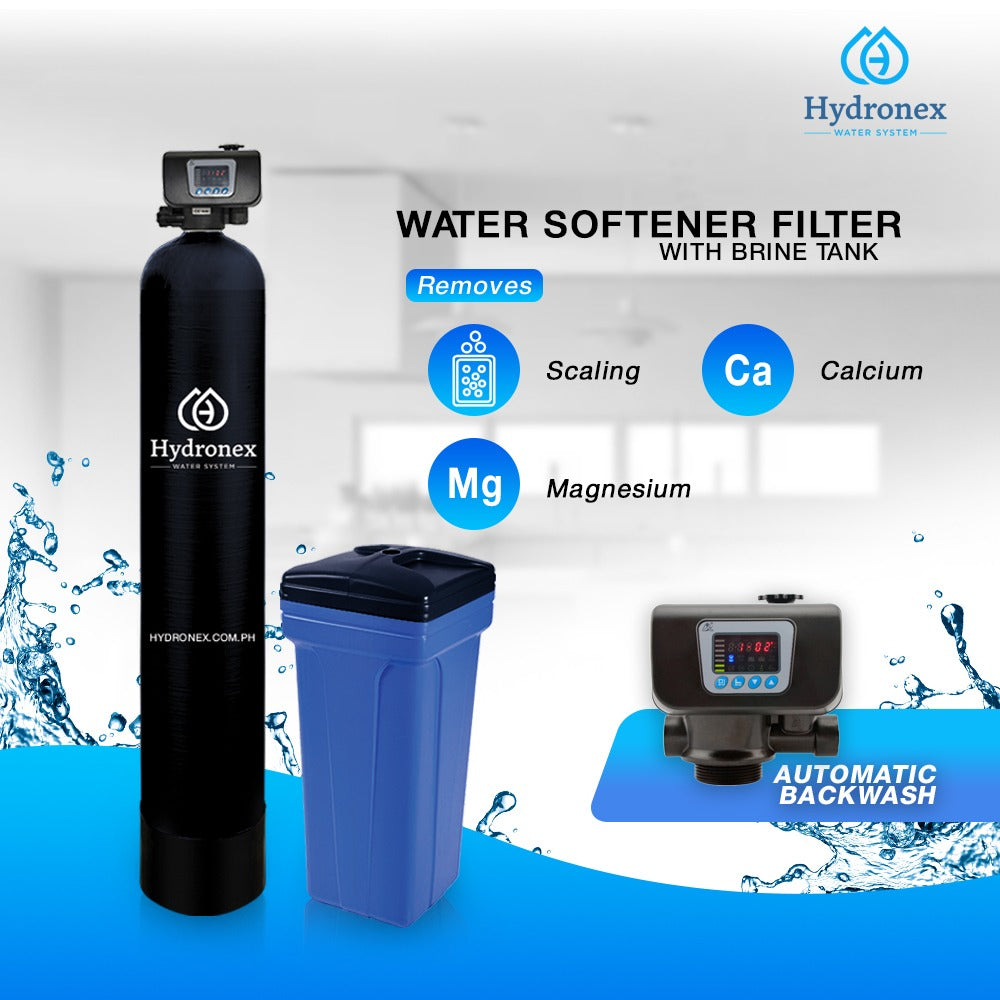 Water Softener with time and metered type regeneration system. SB-1054