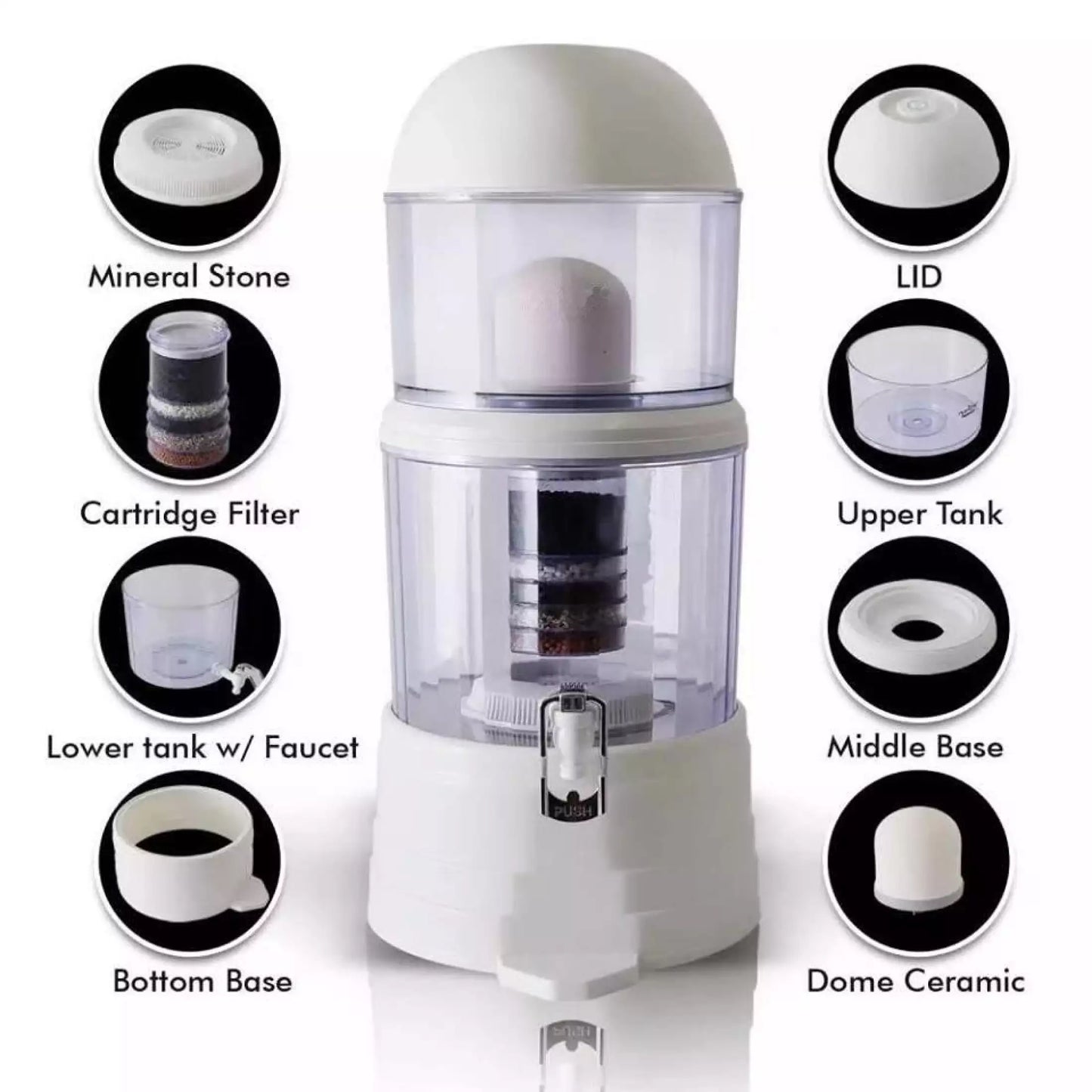 Water Purifier Pot 16 & 20 liters